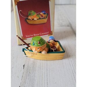Hallmark you've been caught! 2005 ornament Xmas catfish